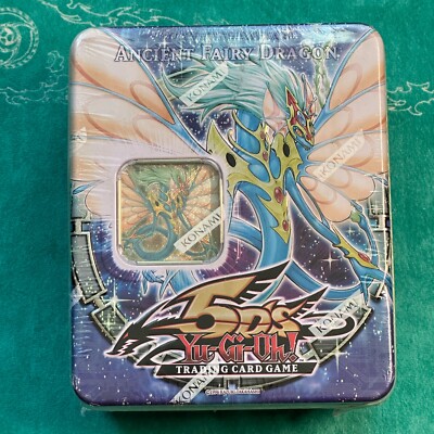 YUGIOH 2009 Ancient Fairy Dragon NA CT06 Collector's Tin - SEALED-image