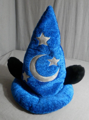 Disneyland Walt Disney World Mickey's Sorcerer Hat Adult Fantasia Preowned -image