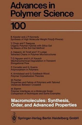 Macromolecules: Synthesis, Order and Advanced Properties by K.A. Armitstead (Eng-image