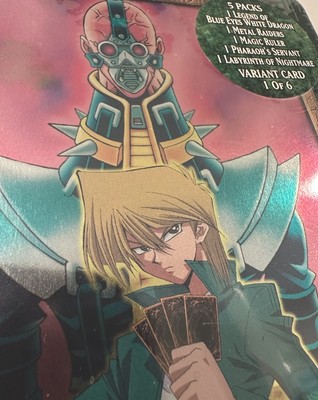 2003 Yugioh Collector Tin, Joey/Jinzo, MINT Factory Sealed &Case Fresh-image