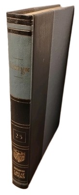 MONTAIGNE - Britannica Great Books 1952 Quarter Leather Bound Hardcover-image