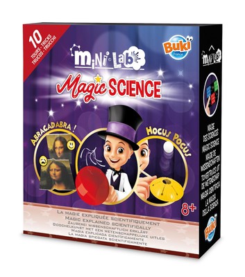 Buki France Mini Lab. Kids Chemistry Set. Childrens Science Experiments. STEM To-image