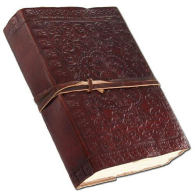 Medieval Renaissance Leather Bound Diary - Handmade Journal Notebook -6.3 Inches-image