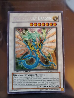 Yu-Gi-Oh! TCG Ancient Fairy Dragon 2009 Collector's Tins CT06-EN002 Limited...-image