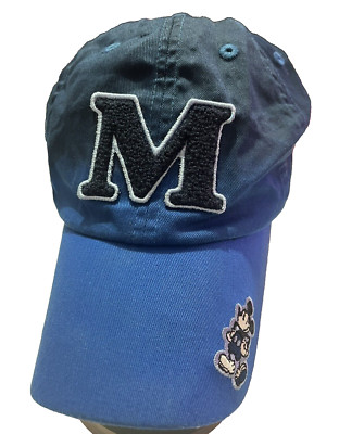 Disney Parks Walt Disney World MICKEY MOUSE Baseball Hat Blue Ombré Size: Adult-image