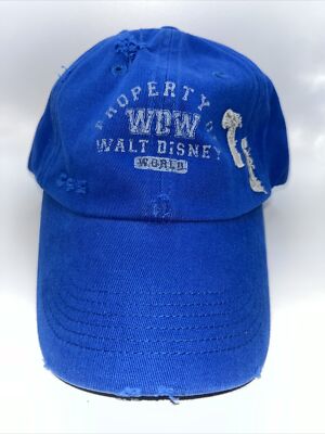 Walt Disney World 71 Hat Cotton Factory Distressed Baseball Cap WDW Property of-image