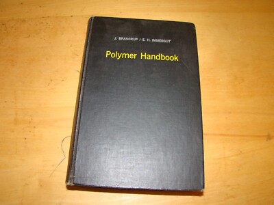  POLYMER HANDBOOK BRANDRUP & IMMERGUT 1966 2ND PRINTING HC-image