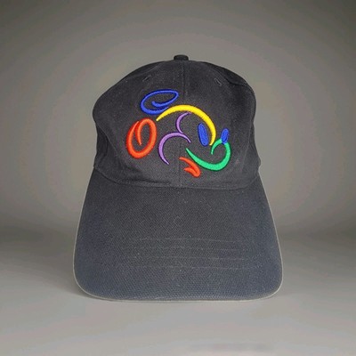 Walt Disney World Black Embroidered Mickey Mouse Cotton Adjustable Cap Hat LoPro-image