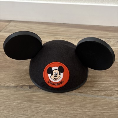 Walt Disney World Mickey Mouse Felt Hat Adult Size-image
