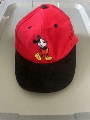 Vintage Disney Mickey Inc Mickey Mouse Hat Adjustable Walt Disney World P1-image