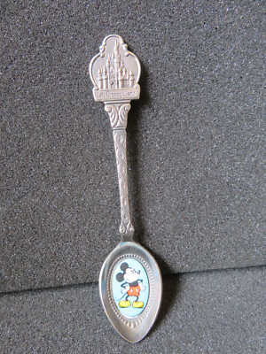 Vintage Walt Disney World Mickey Mouse Spoons 1982-image
