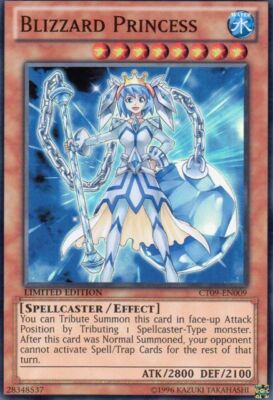 Blizzard Princess - CT09-EN009 - Super Rare - Limited Edition NM YuGiOh!  2012 C-image