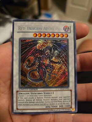 Yugioh Red Dragon Archfiend CT05-EN002 Secret Rare Limited Edition NM-VLP-image