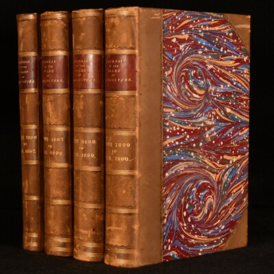 1897-1901 4vol The Journal of the Board of Agriculture Volumes III, IV, V & VI-image