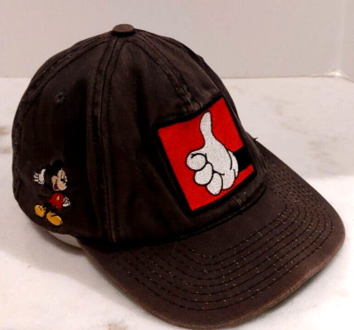 Vintage 90s Walt Disney World Mickey Mouse Snapback Hat-image