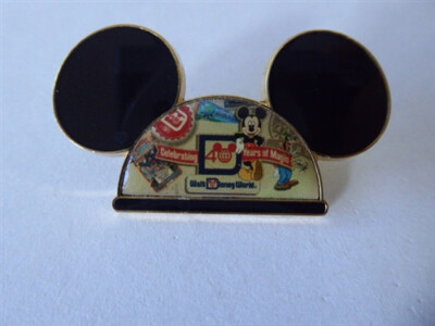 Disney Trading Pin 81764 WDW - 40 Years of Magic - Mickey Ear Hat-image