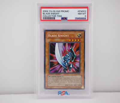 Yu-Gi-Oh! Blade Knight CT1-EN002 Limited Edition Secret Rare PSA 8-image