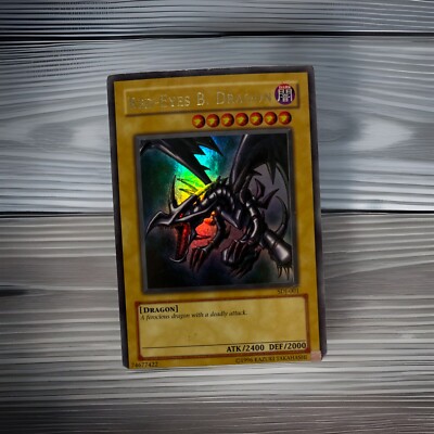 Red-Eyes B. Dragon BPT-005 Yugioh Collectors Tin Limited Edition LP-image