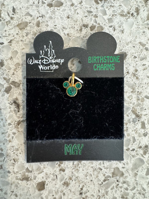 Vintage Charm Walt Disney World May Birth Stone Mickey Mouse-image