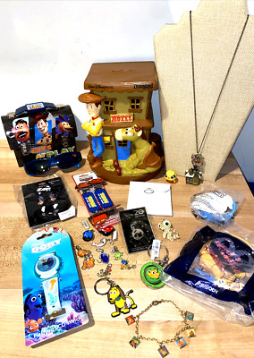 DISNEY PIXAR JEWELRY & ACCESSORIES+TOY STORY BUZZ WOODY BULLSEYE JESSE COIN BANK-image