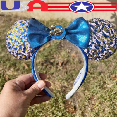 Disney Parks WDW Annual Passholder Minnie Mouse Ears Headband Exclusive US💖-image