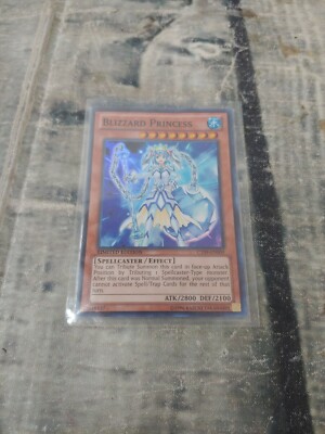 YUGIOH! 1-BLIZZARD PRINCESS-SUPER RARE-LIMITED EDITION-CT09-EN009-image