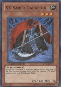 1x XX-Saber Darksoul - Limited MP Eng YuGiOh - 2011 Collectors Tins-image