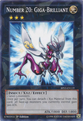 Number 20: Giga-Brilliant [ZTIN-ENV02] Ultimate Rare Near Mint Limited - Yugioh -image