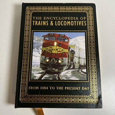 Encyclopedia of Trains & Locomotives: From 1804 to Present Day Easton Press Book-image