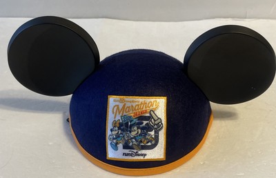2025 Walt Disney World Marathon Finisher Mickey Mouse Ears Hat New-image