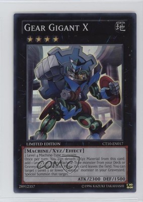 2013 Yu-Gi-Oh! Series 10 Gear Gigant X #CT10-EN017 0l4h-image