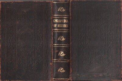 1851 Cyclopedia Of History ~ RARE ~ Historical Dictionary-image