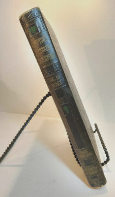1927 Comptons Pictured Encyclopedia Vol 10 - Index - Leather Bound - Vintage-image