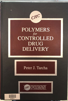 Polymers for Controlled Drug Delivery by Peter J. Tarcha Hardcover Book-image