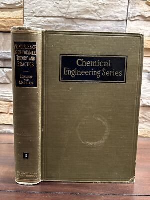 Principles of High-Polymer Theory and Practice By A.X Schmidt First Edition 1948-image