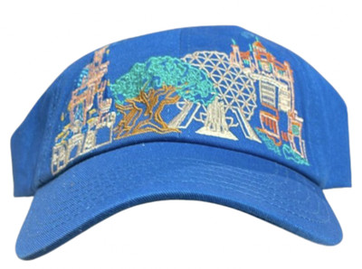 Disney Parks Walt Disney World Icon Baseball Hat Cap New with tag-image