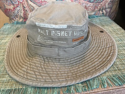 Walt Disney World Safari Safari Bucket Hat  Adult One Size Khaki Tan Canvas-image