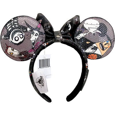 New DisneyParks Loungefly Nightmare Before Christmas Sally Jack Ears NWT 2025-image