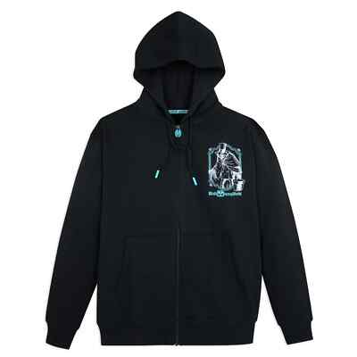 NEW XL Haunted Mansion Zip up Adults Hoodie Walt Disney World Hat Box-image