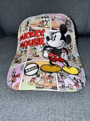 Disney Embroidered Mickey Mouse Goofy Hat Adult Baseball Adjustable New With Tag-image