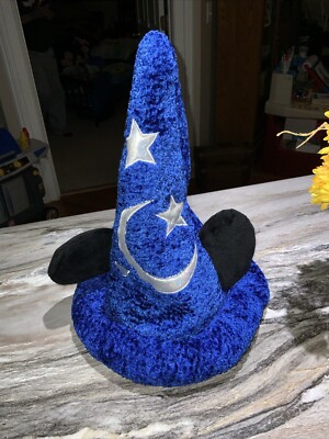 Sorcerer Mickey Mouse Walt Disney World Parks Plush Wizard Hat with Ears Adult-image