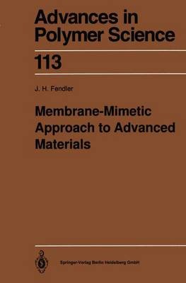 Membrane-Mimetic Approach to Advanced Materials - 9783662149072-image