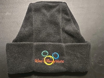 Walt Disney World Mickey Mouse - Black Fleece Adult Beanie/Cap-image