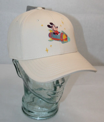 Disney WDW Mickey Astro Orbiter Play in the Park Baseball Hat Cap Adult OS NEW-image