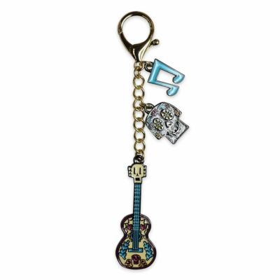 Disney Parks Coco Flair Bag Charm Guitar – Bag Backpack Jewelry Keychain NWT-image