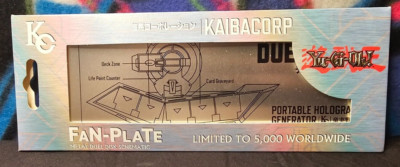 Yu-Gi-Oh! Limited Edition Duel Disk Schematic Fan-Plate (5,000pcs Made)-image