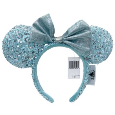 Disney Parks Ears Frozen Arendelle Aqua Minnie Ears Gift Girl Blue Headband 2022-image