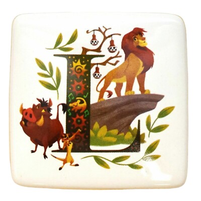 Disney Parks ABC Letters L is for Lion King Trinket Box-image