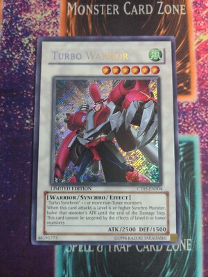 Yu-Gi-Oh! Turbo Warrior CT05-EN004 Limited Secret Rare NM-image