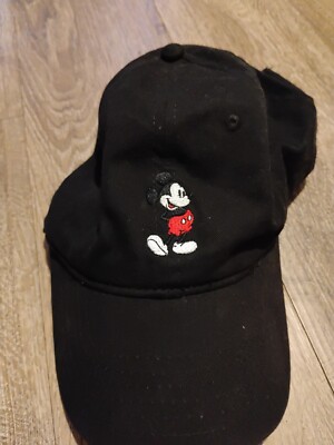 Walt Disney World Mickey Mouse Black Baseball Hat -image